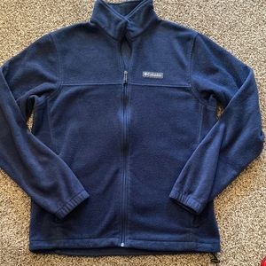 Columbia Men’s Zip up Fleece Jacket Size Medium